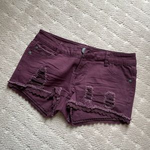 Hippie Laundry Color Denim Shorts
